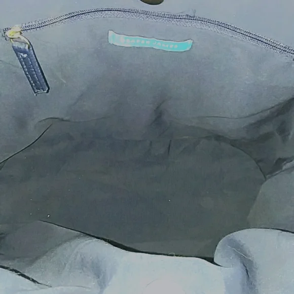 DRAPER JAMES CLASSIC WOVEN STRAW TOTE SOFT LARGE BEACH MARKET DAY TRIPPER - Picture 9 of 9